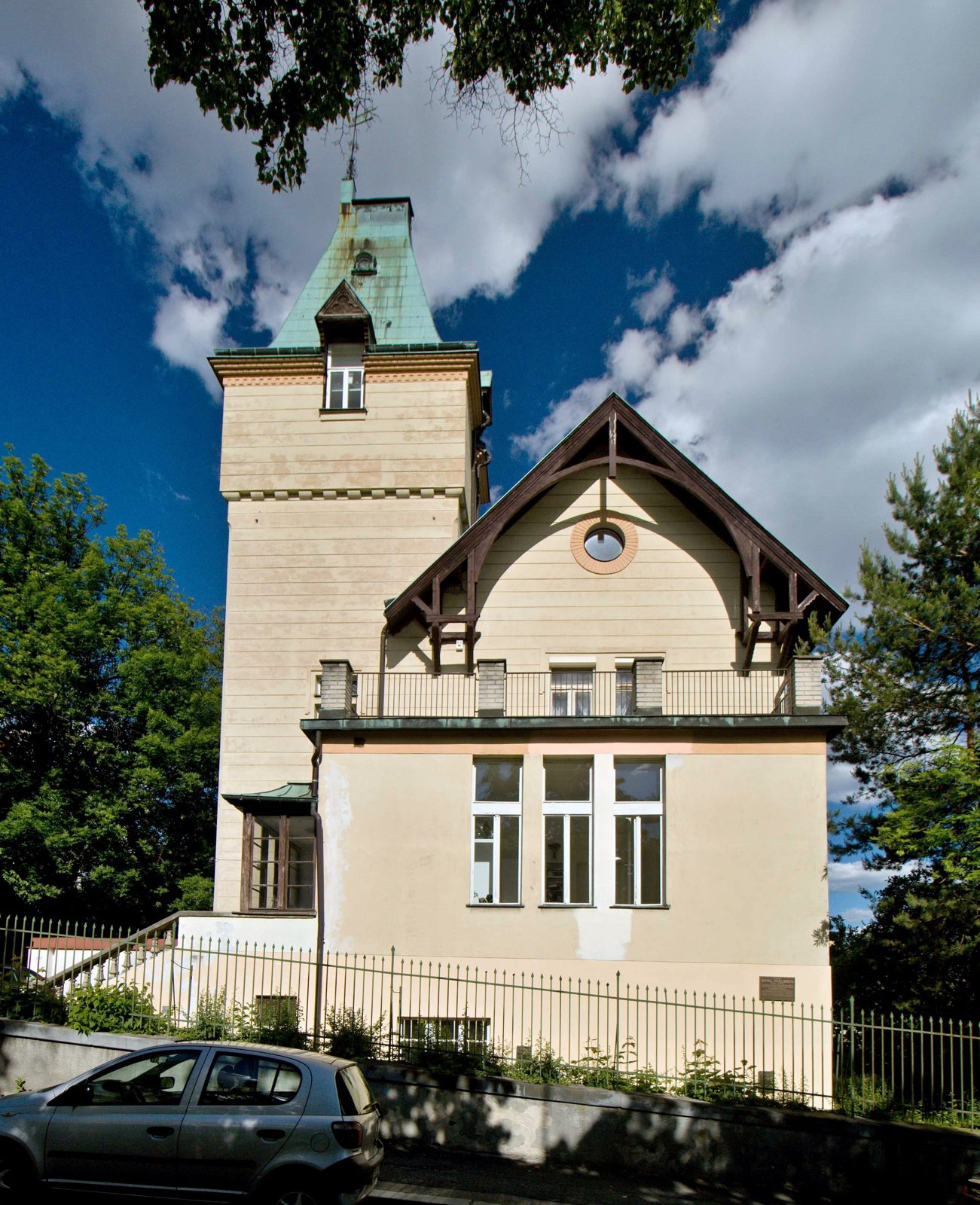Kolbenova vila v Praze, současný stav